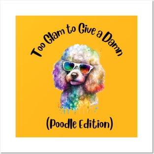 Rainbow Poodle Posters and Art